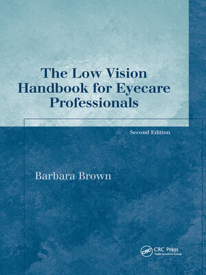 cover image of The Low Vision Handbook for Eyecare Professionals